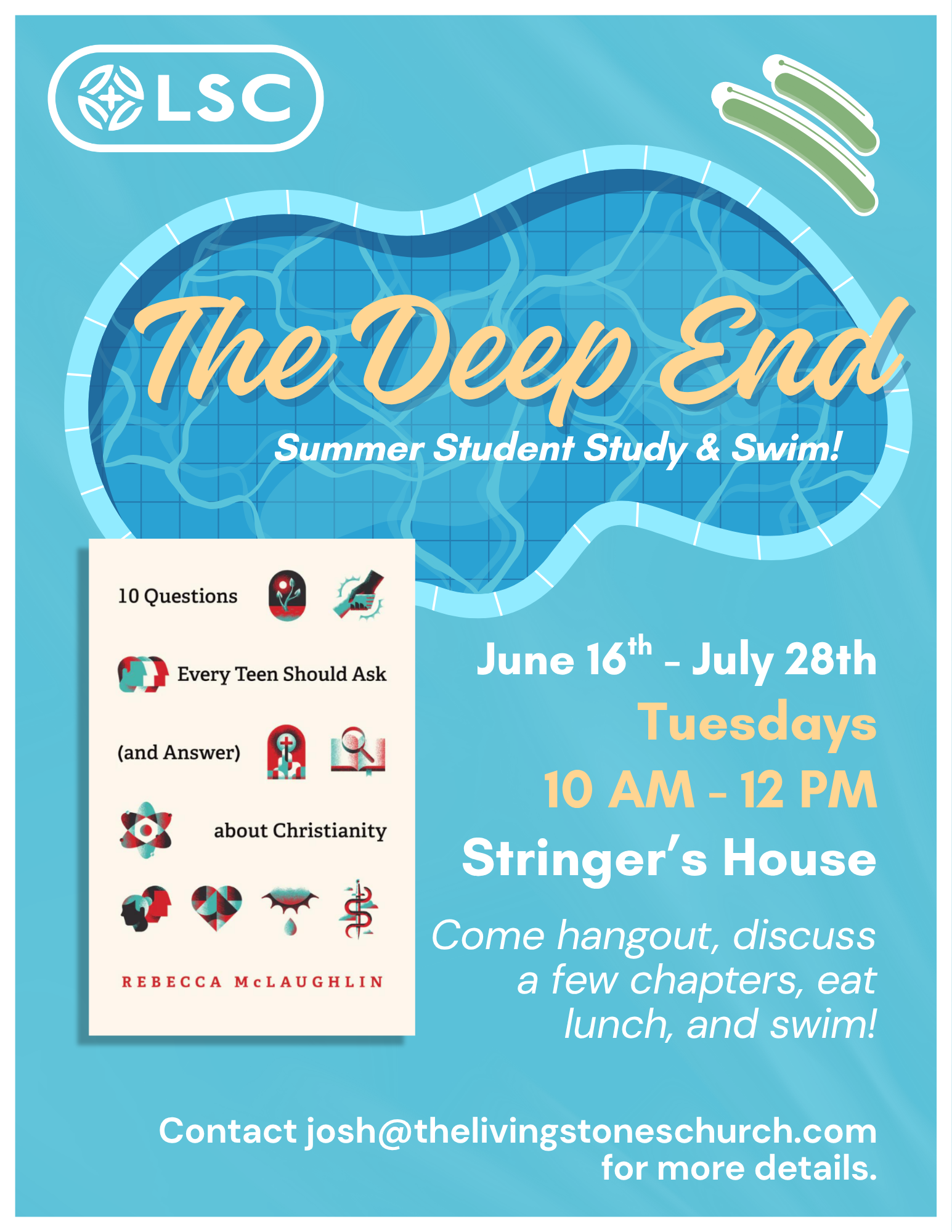 The Deep End - Summer Youth Study 2026