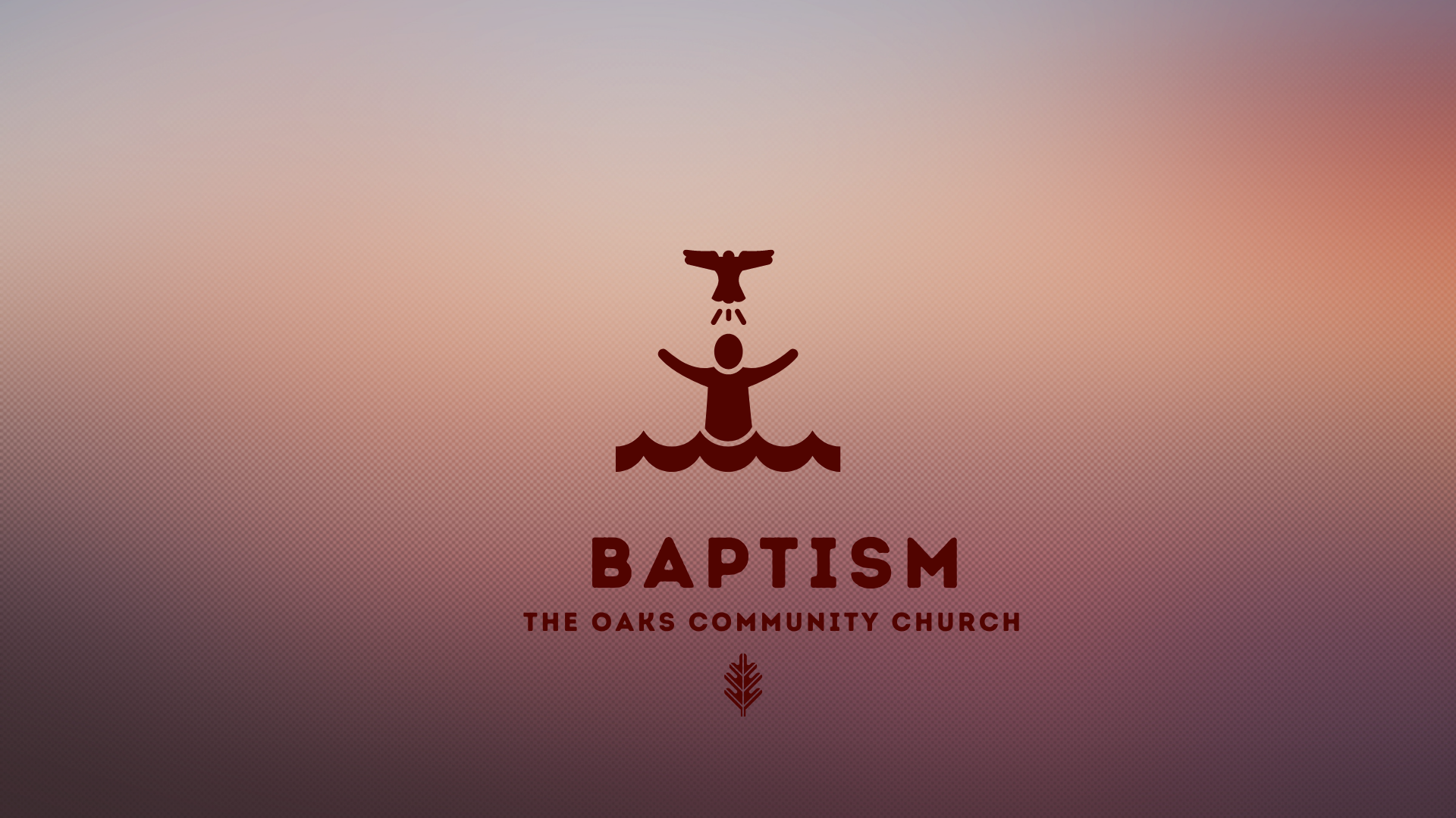 Baptism Logo image