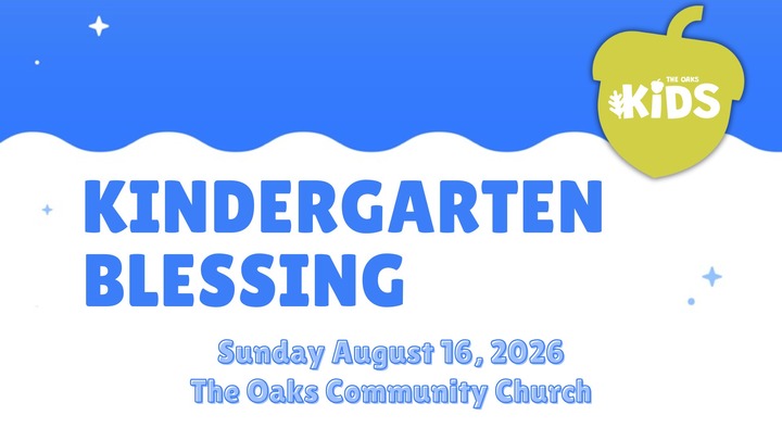 KindergartenBlessing