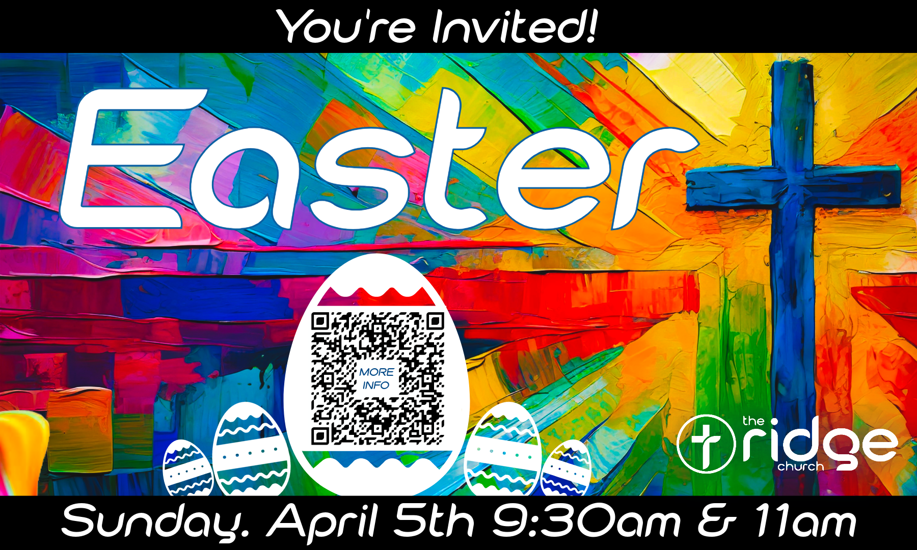 Easter @ The Ridge Yard Sign 2026 image