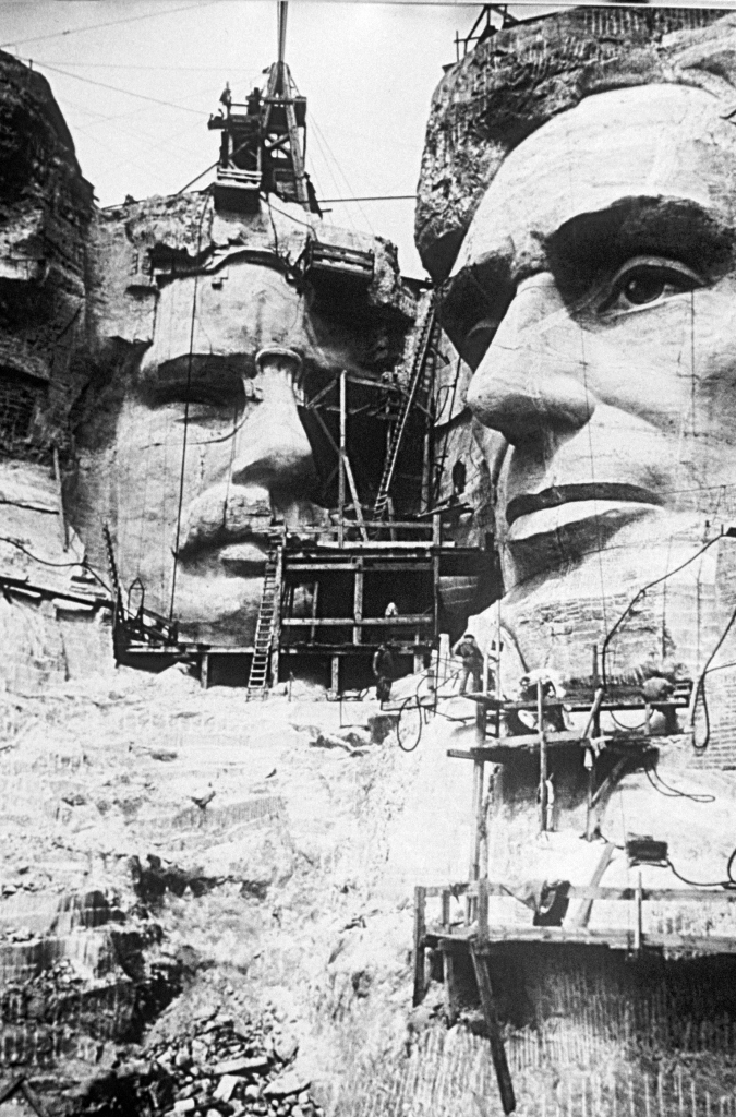 Carving Mount Rushmore