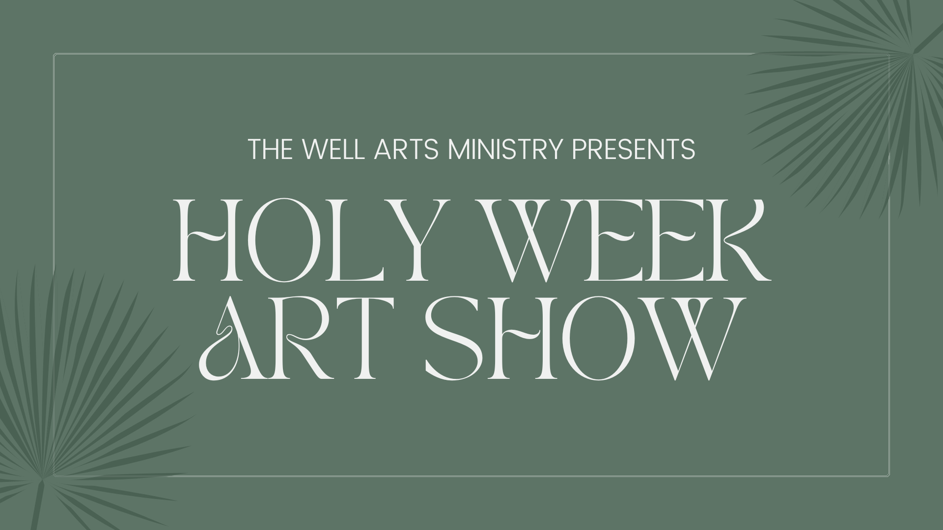 Holy Week Art Show image