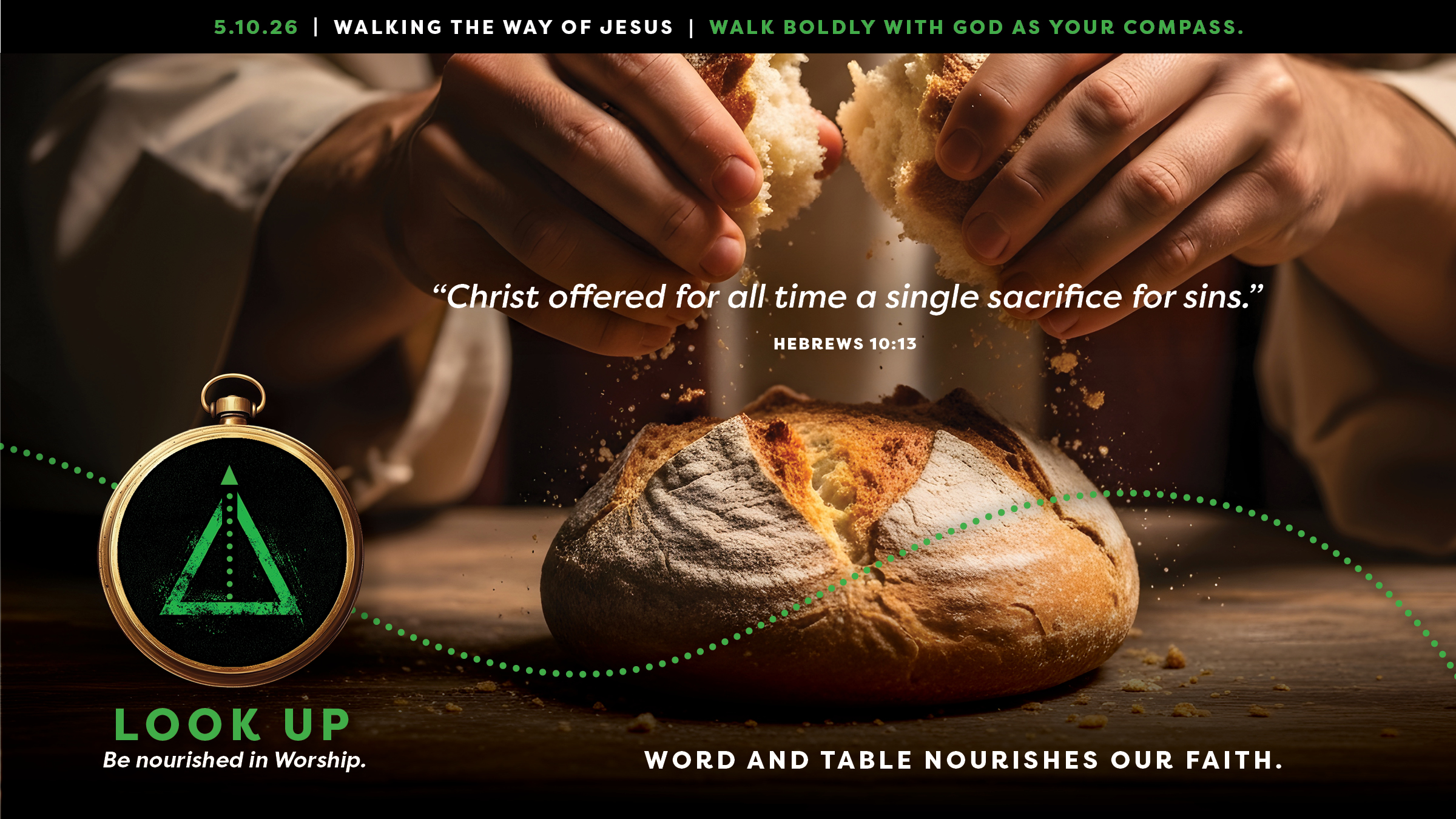 UP - Nourished in Worship banner