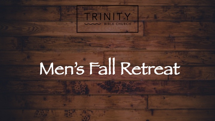 men's fall retreat image 2025