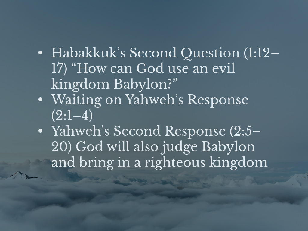 Sermon Outline - Habakkuk_3