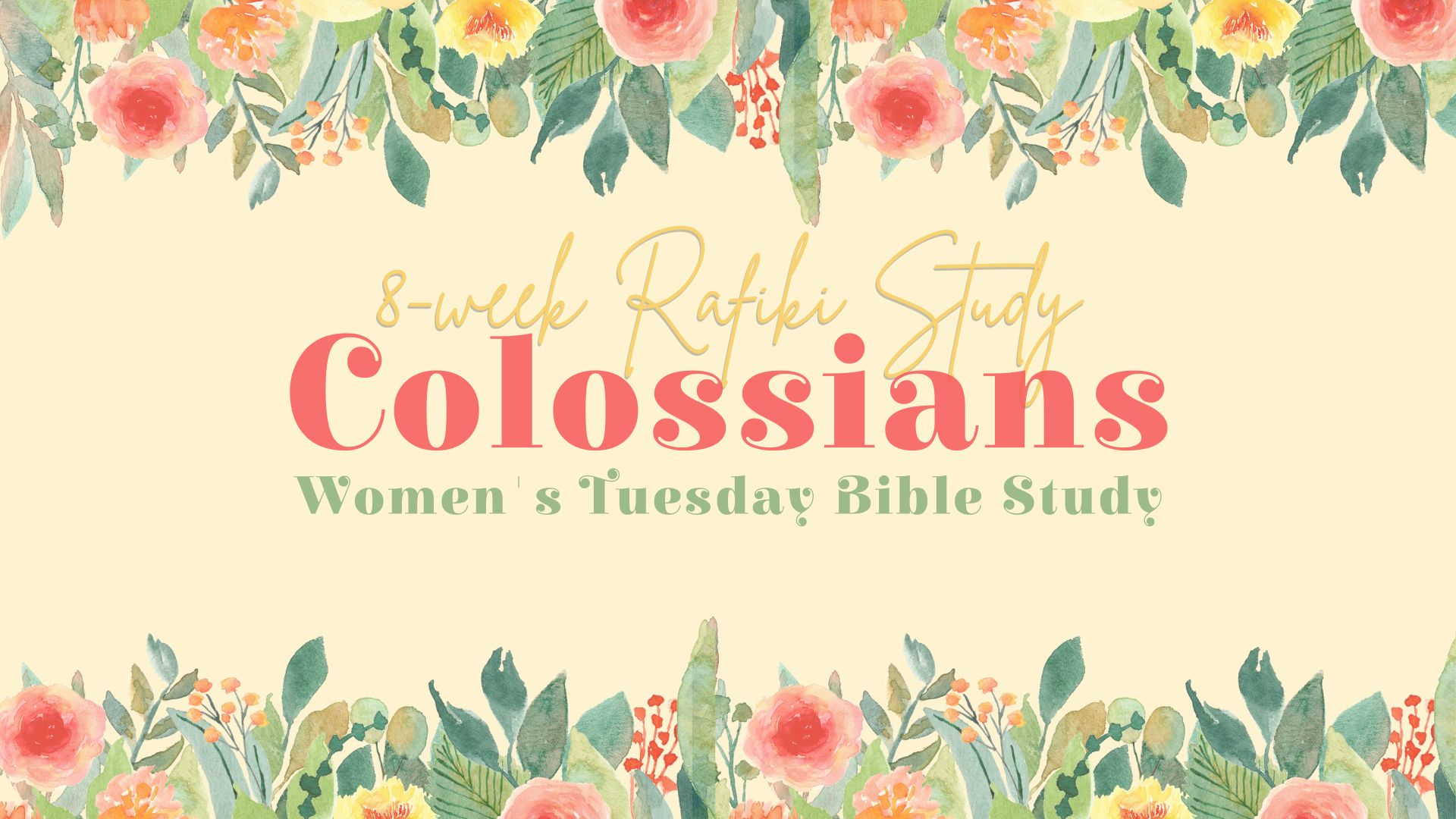2023 Fall Colossians Women's Bible Study image