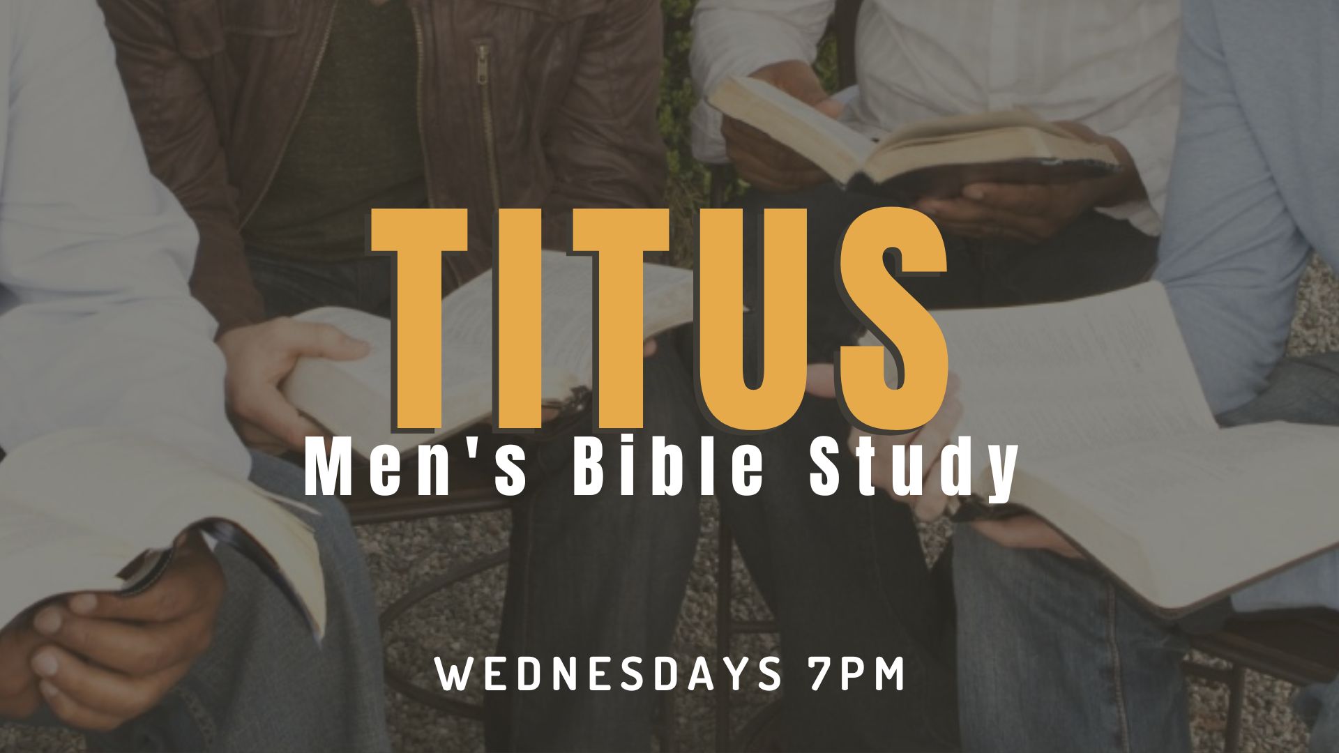 2024 Spring Men's Bible Study image