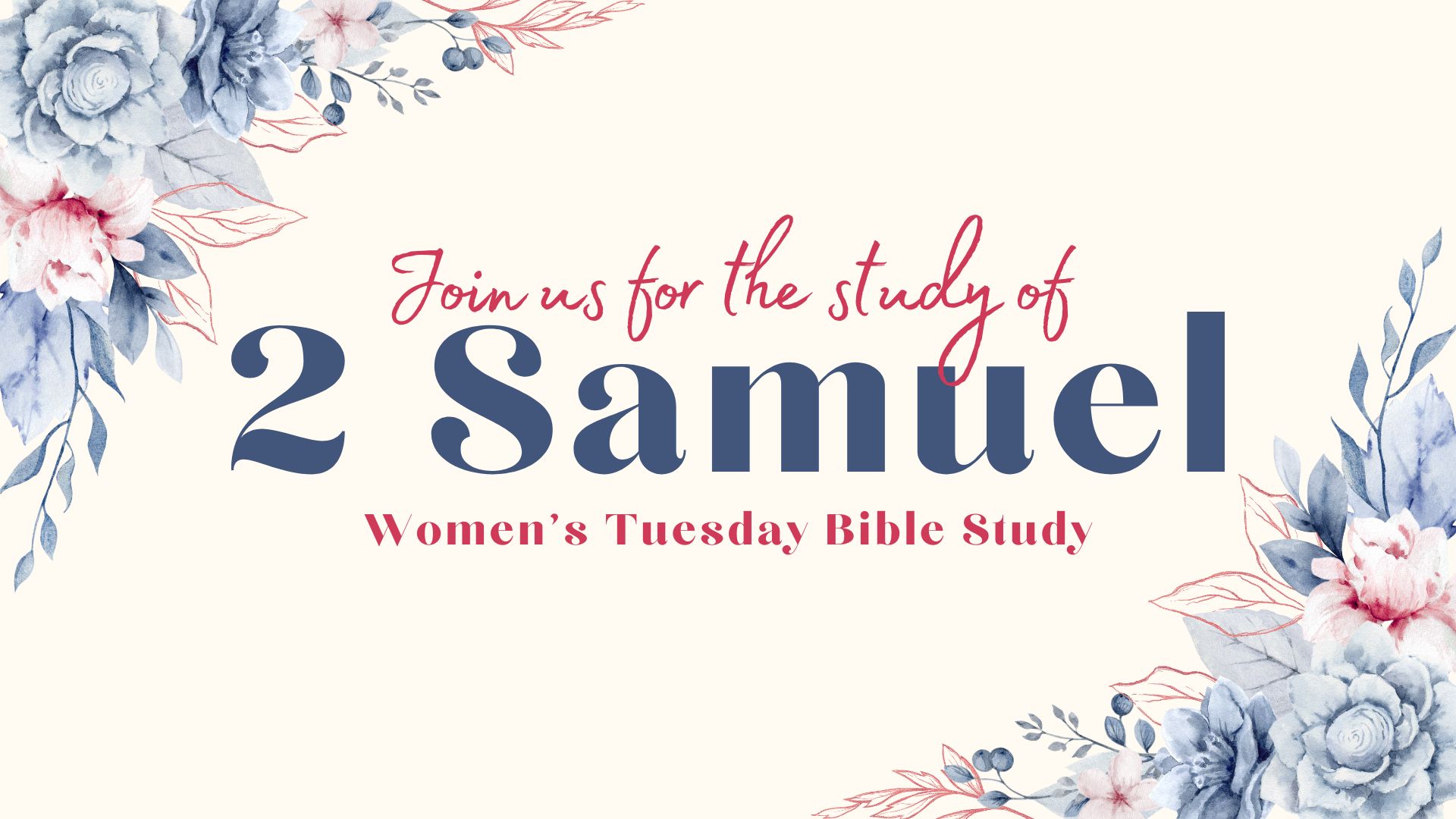 2025-6 1-2 Samuel Women's Bible Study image