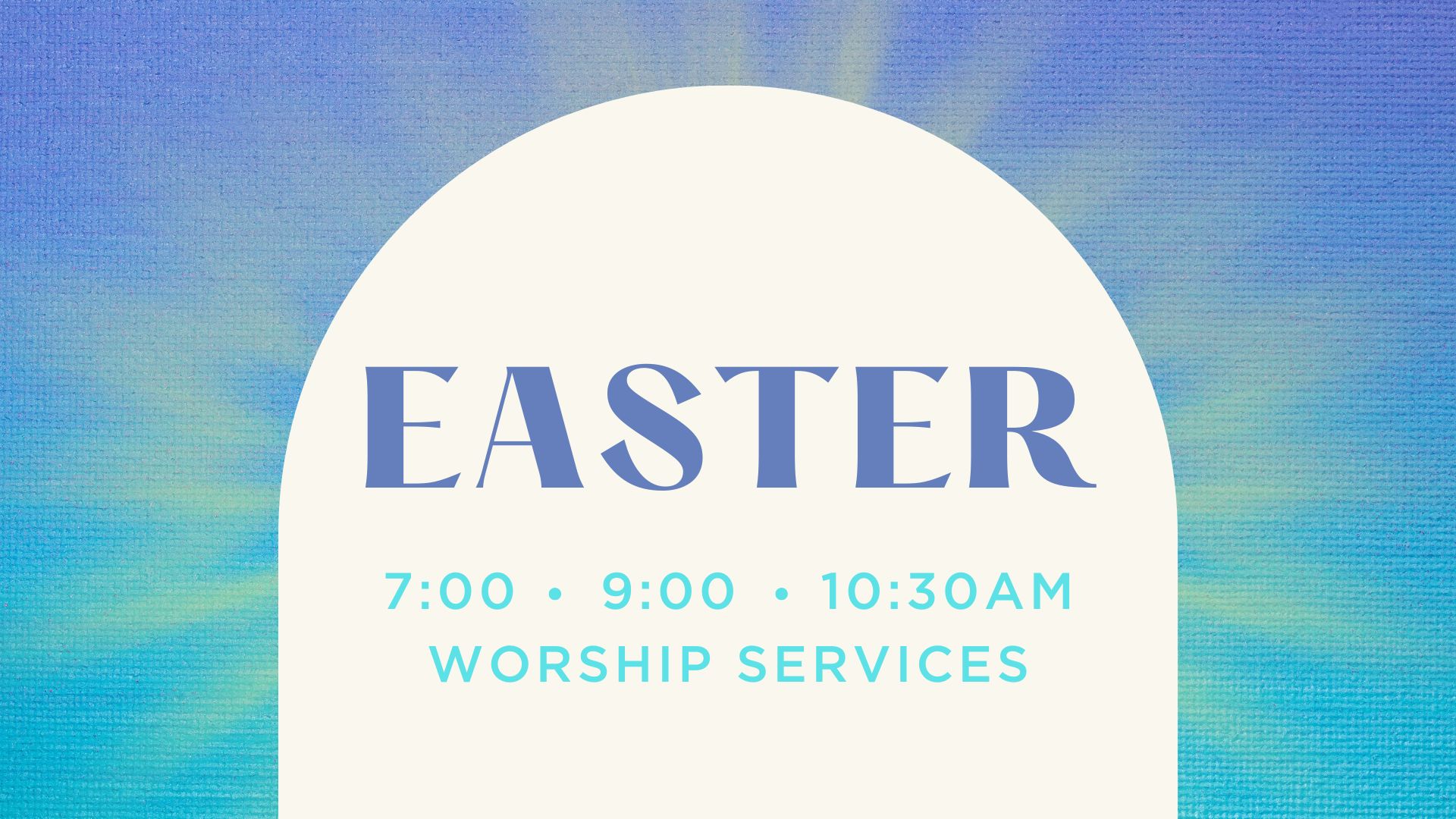 2025 Easter screens