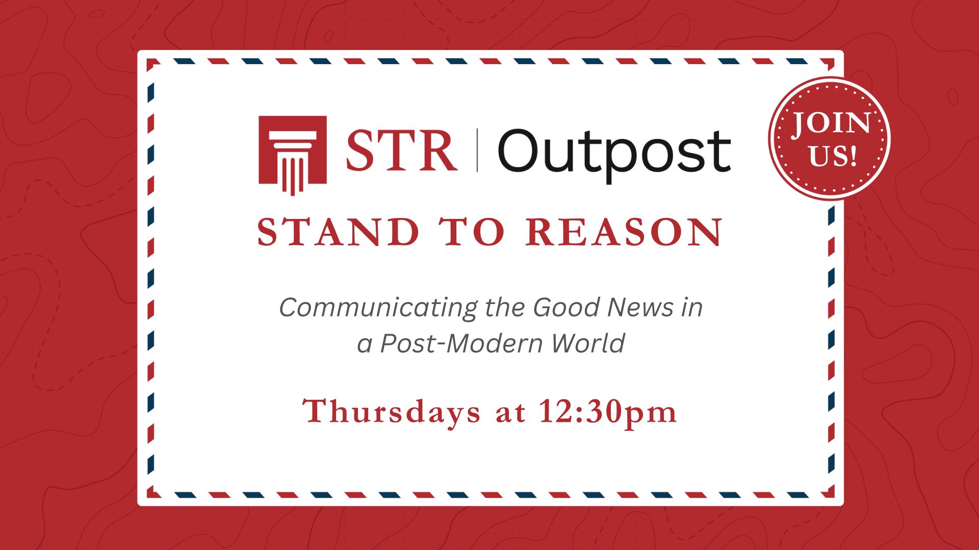 2025 Stand to Reason Outpost