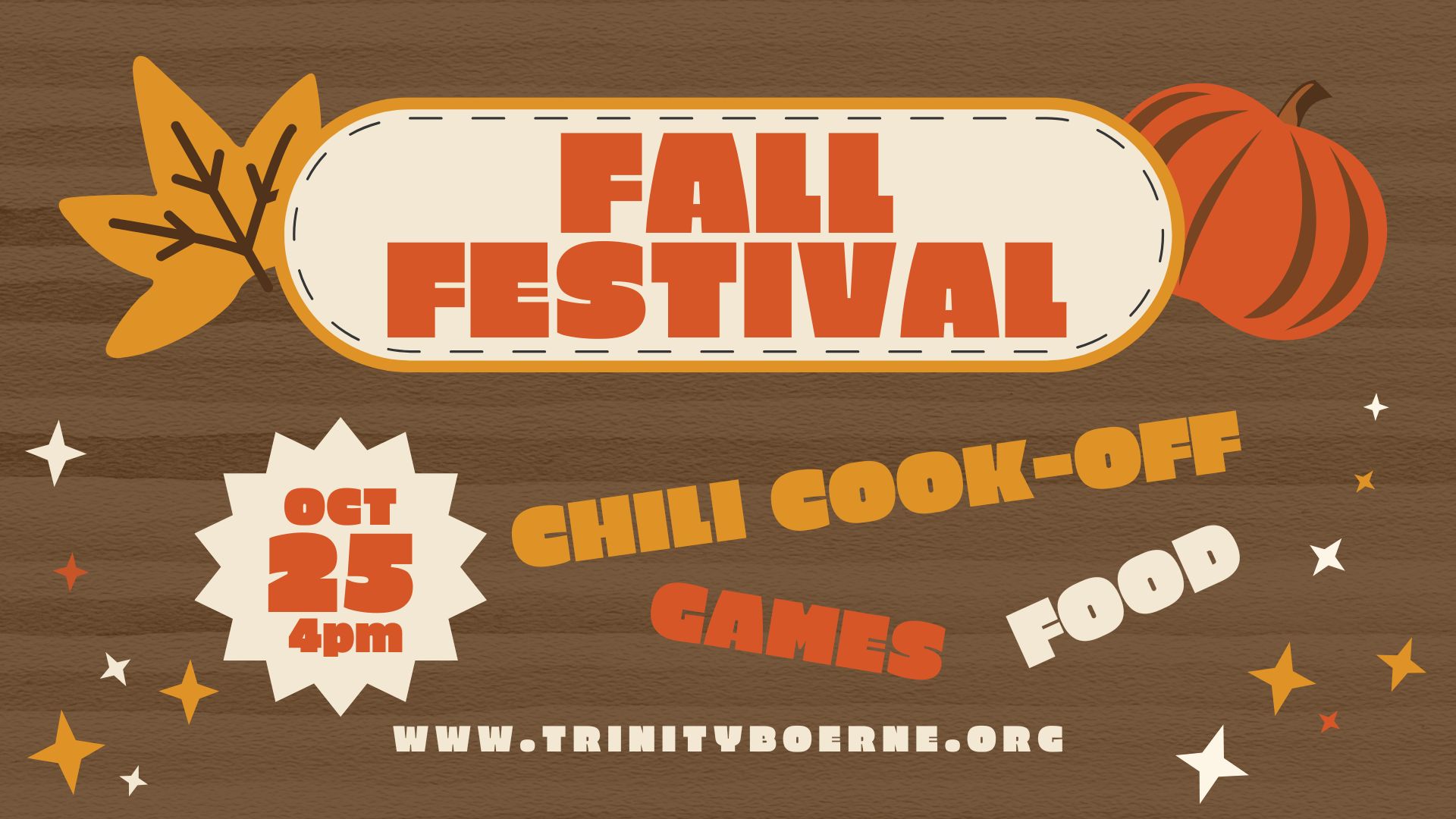 2026 Fall Festival Chili Cook-off