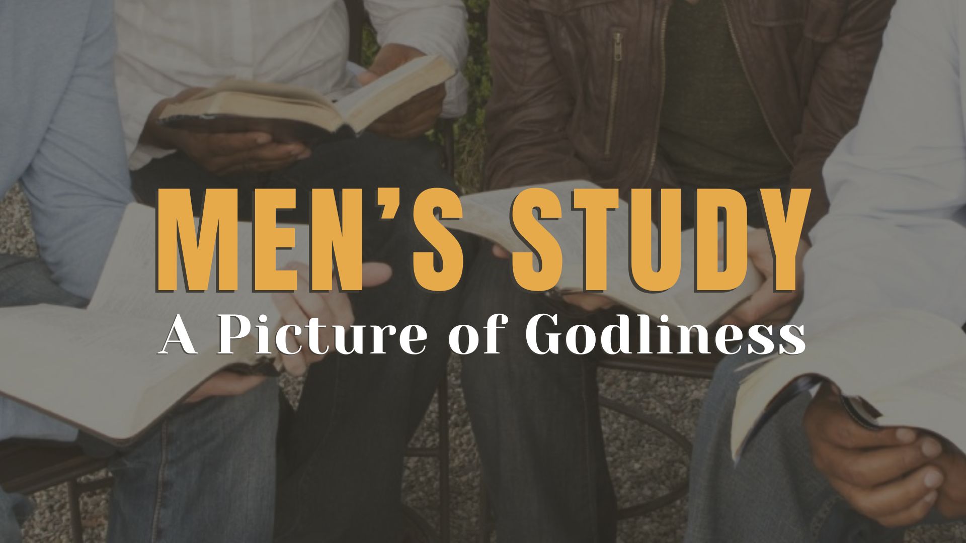 2026 Fall Men's Bible Study