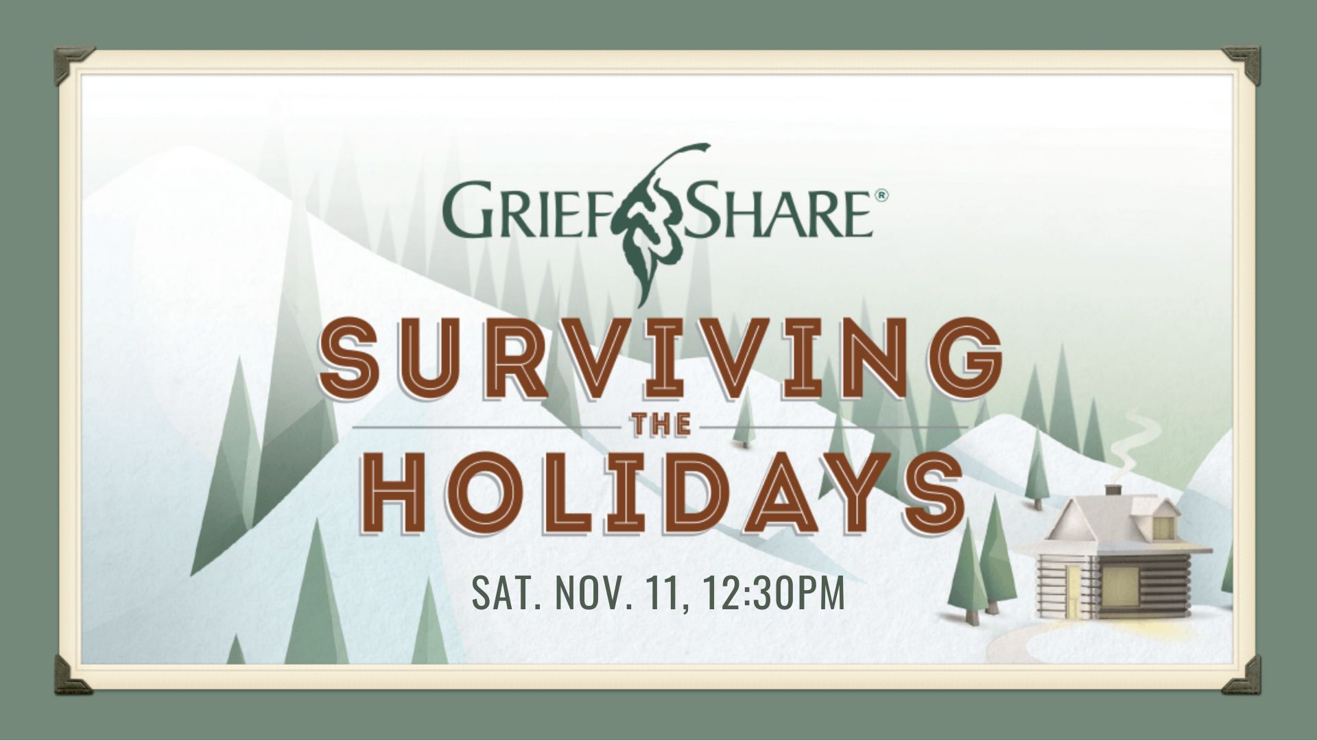 GriefShare Surviving the Holidays image