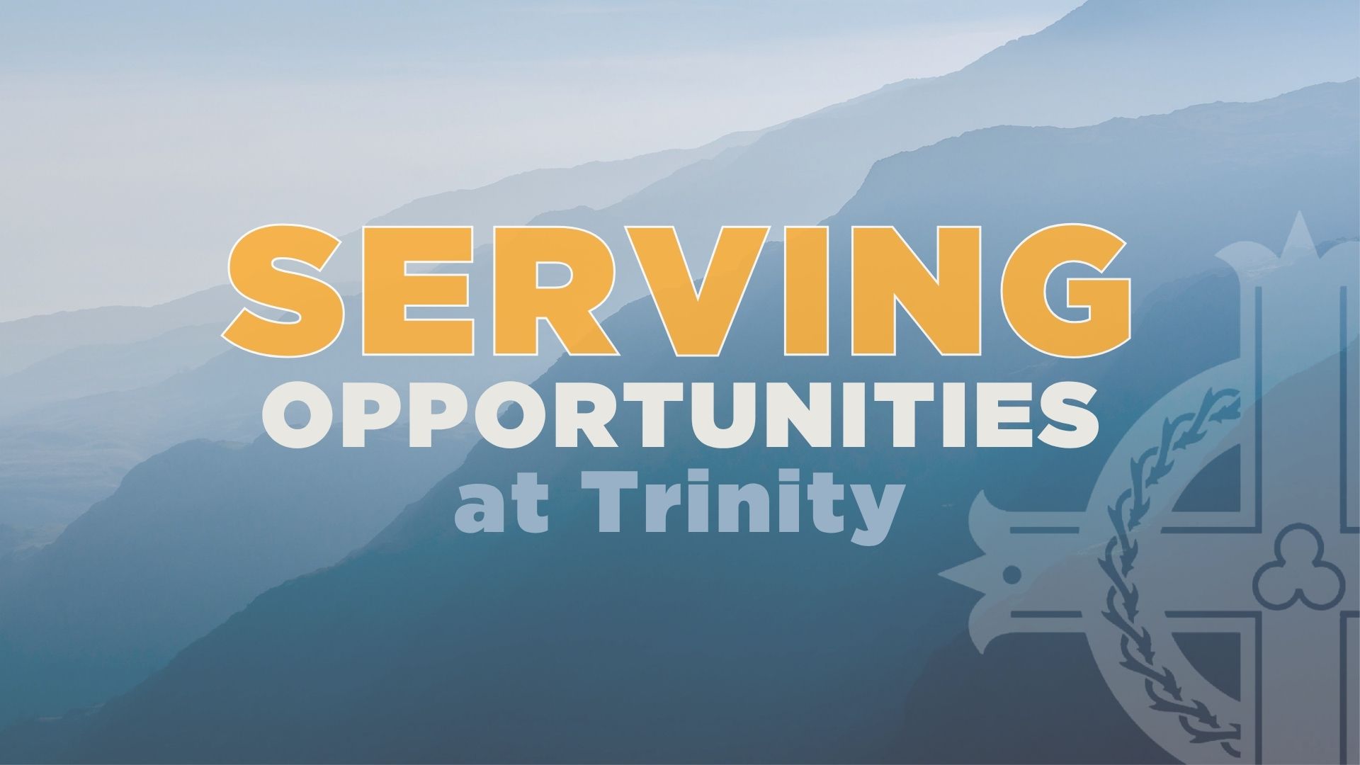 Serving Opportunities Screen