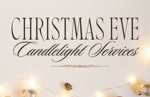Elegant Minimal Christmas Eve Church Service Event Flyer (1) image