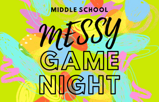 Event Image - Middle School Messy Game Night image