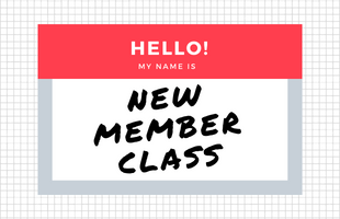 Event Image - New Member Class image