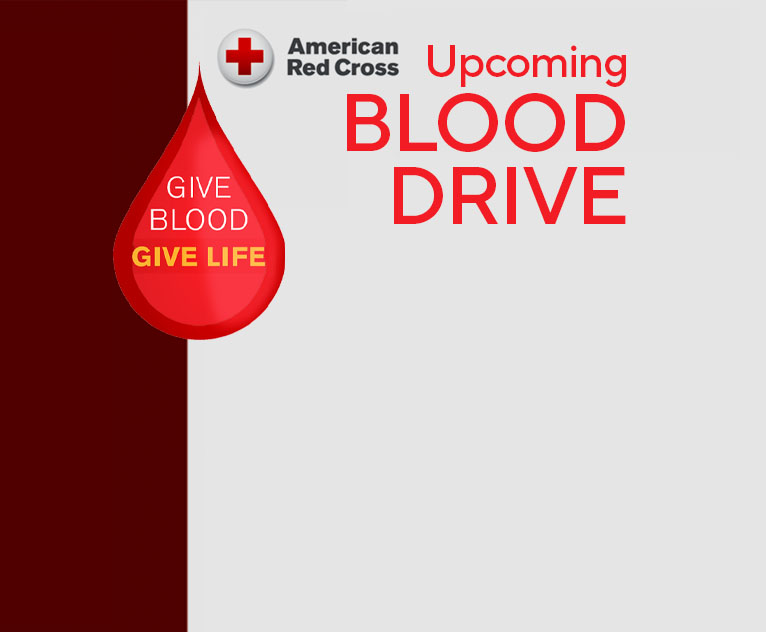 Upcoming Blood Drive 