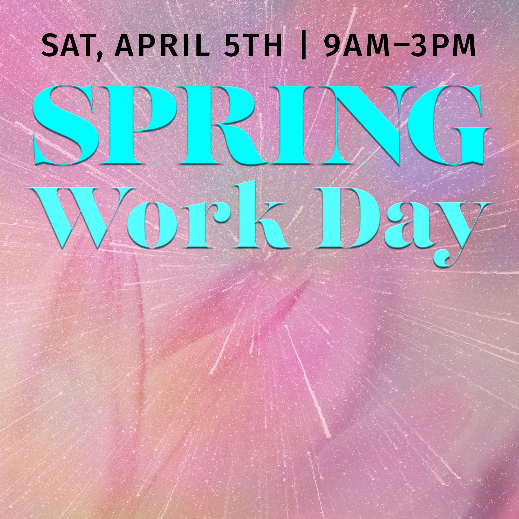 Spring Work Day