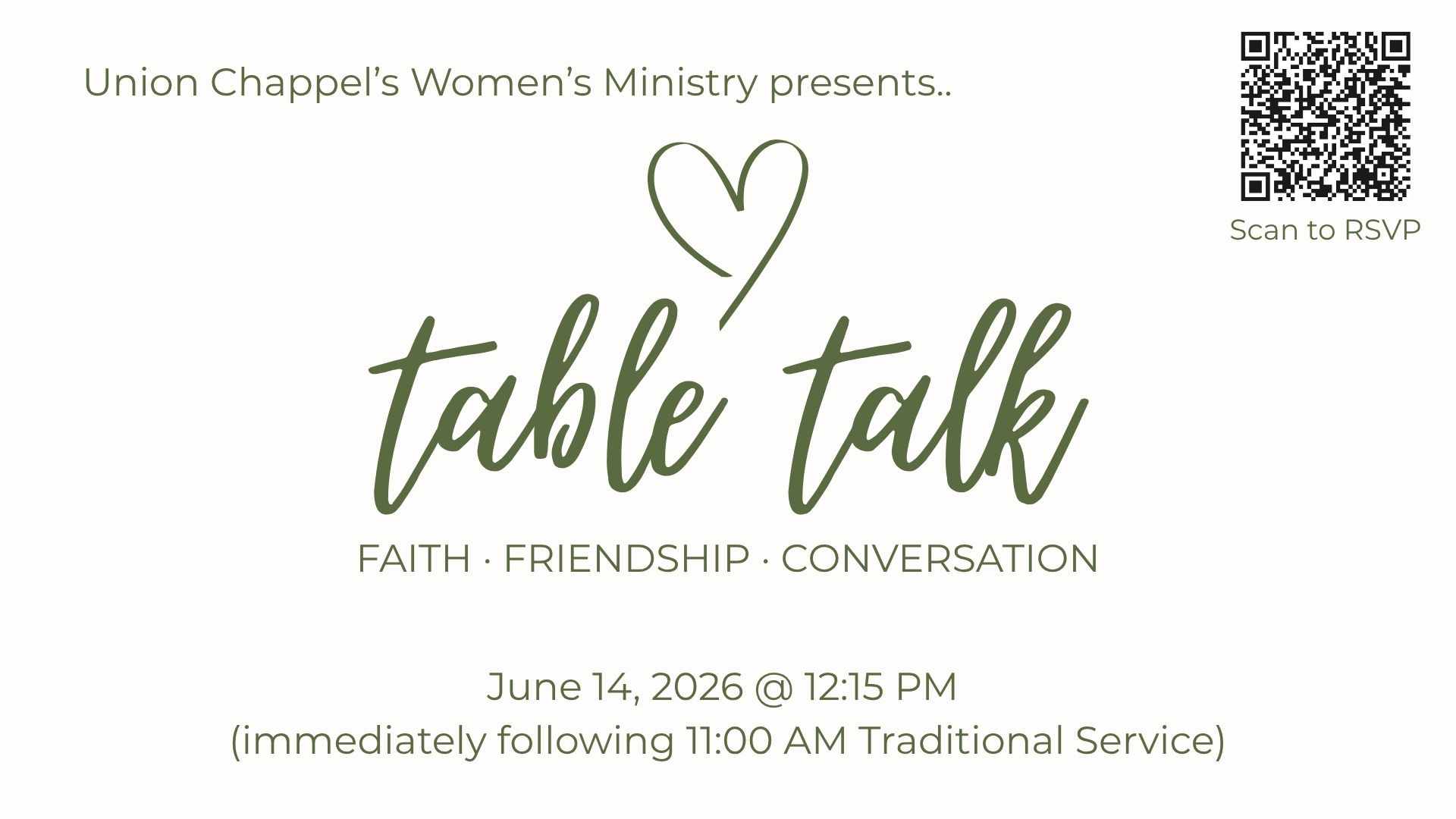 table talk
