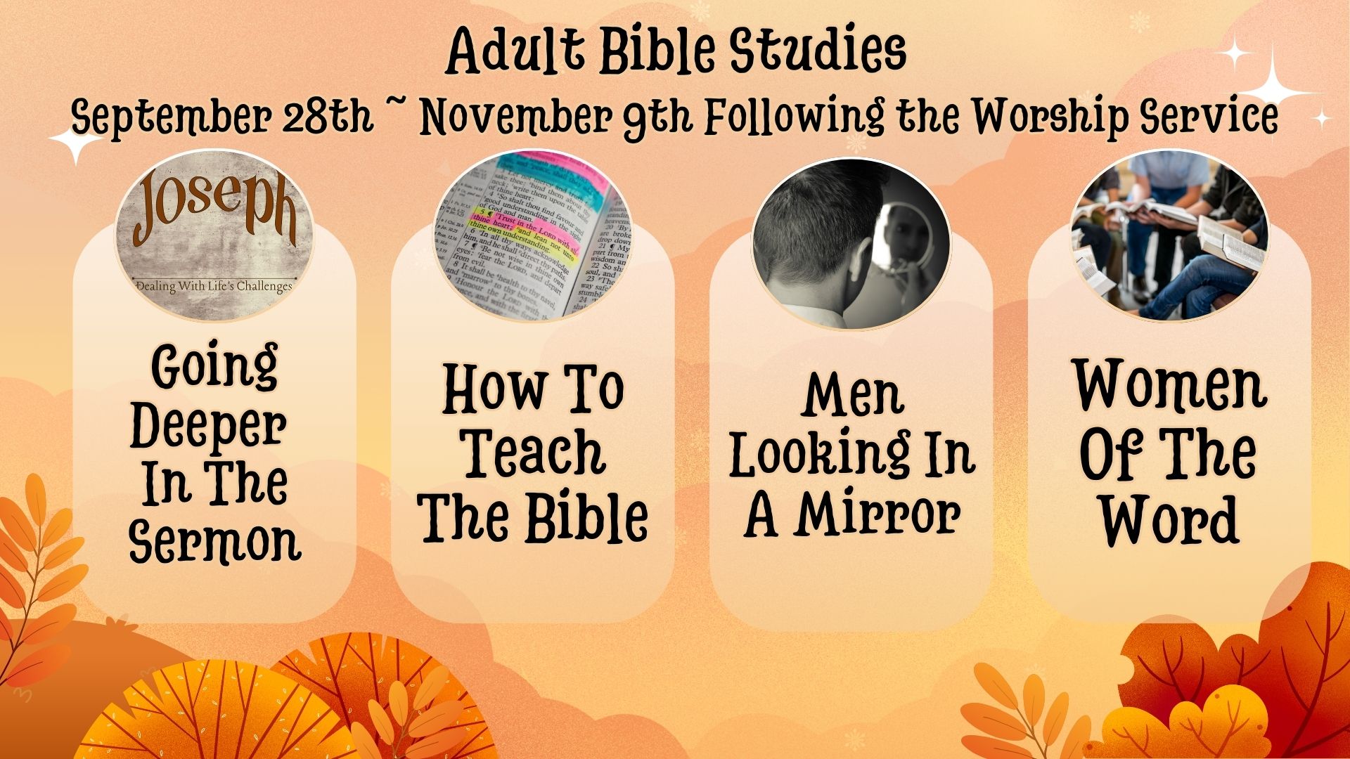 Adult Bible Study Session #5 image