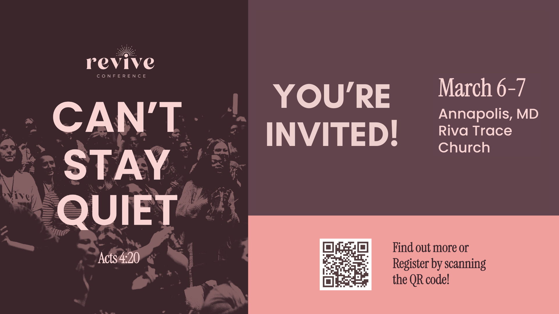 Revive Conference Weekend 1