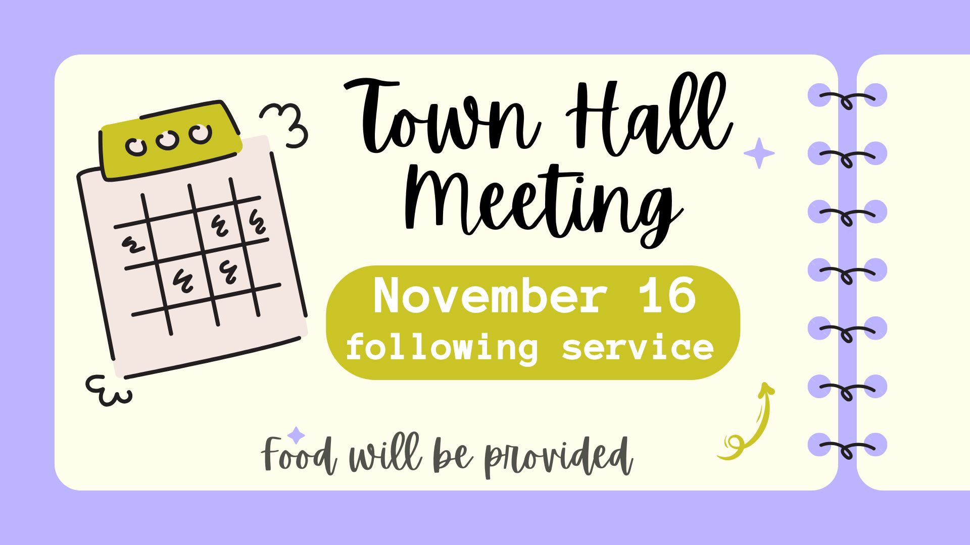 Town Hall Meeting image