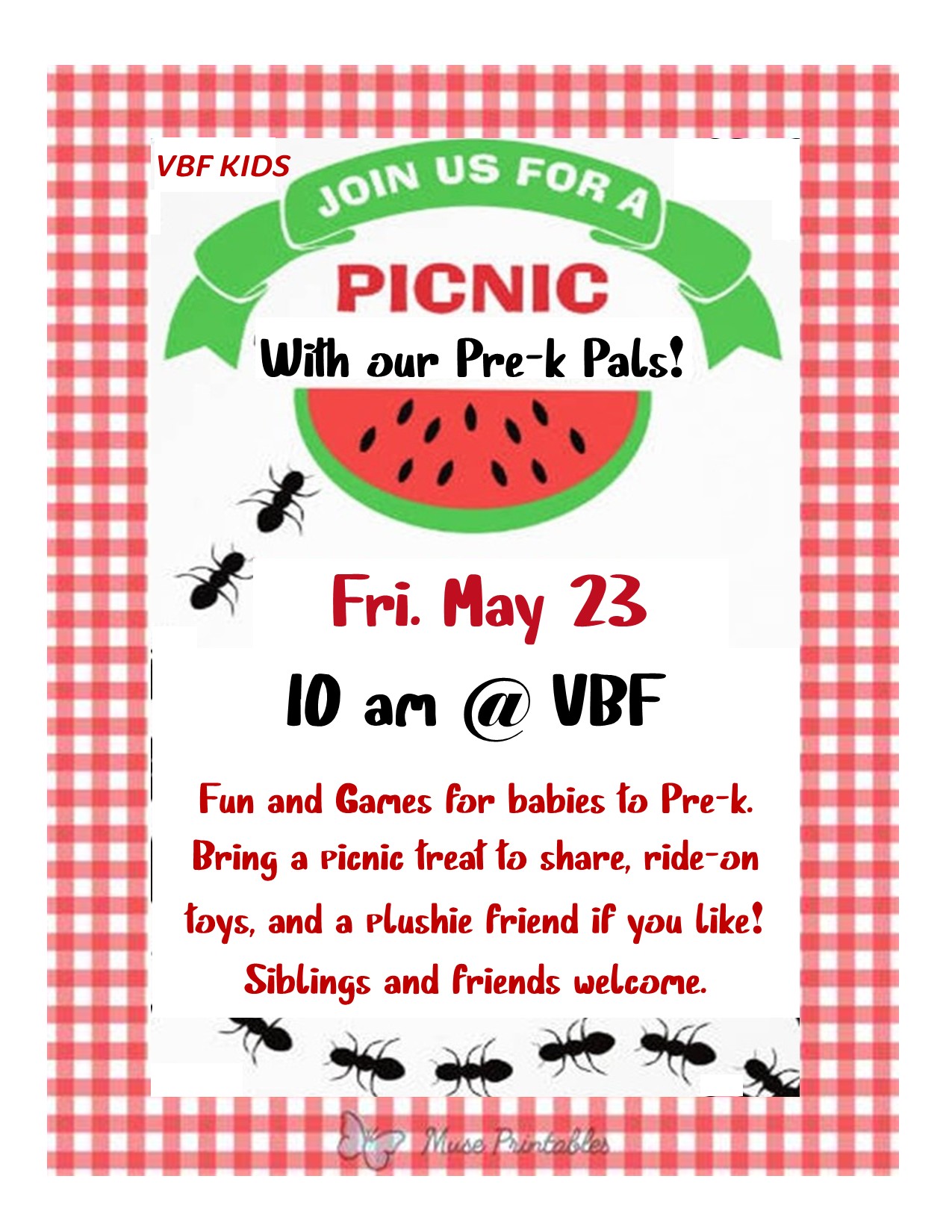 prek picnic