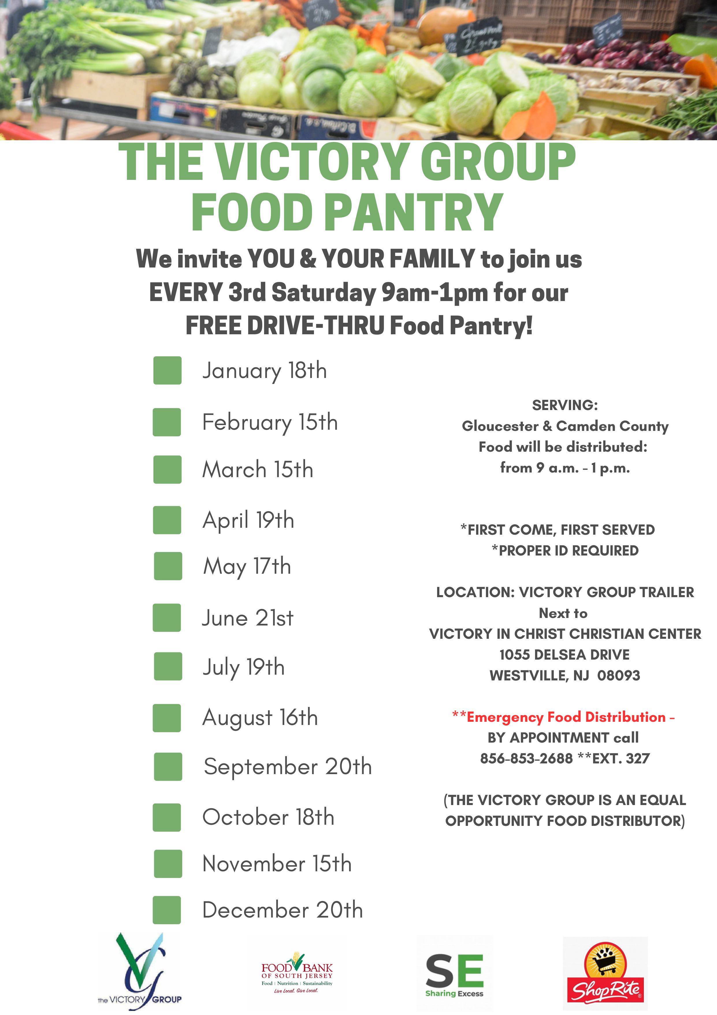 Food Bank 2025 Flyer TVG