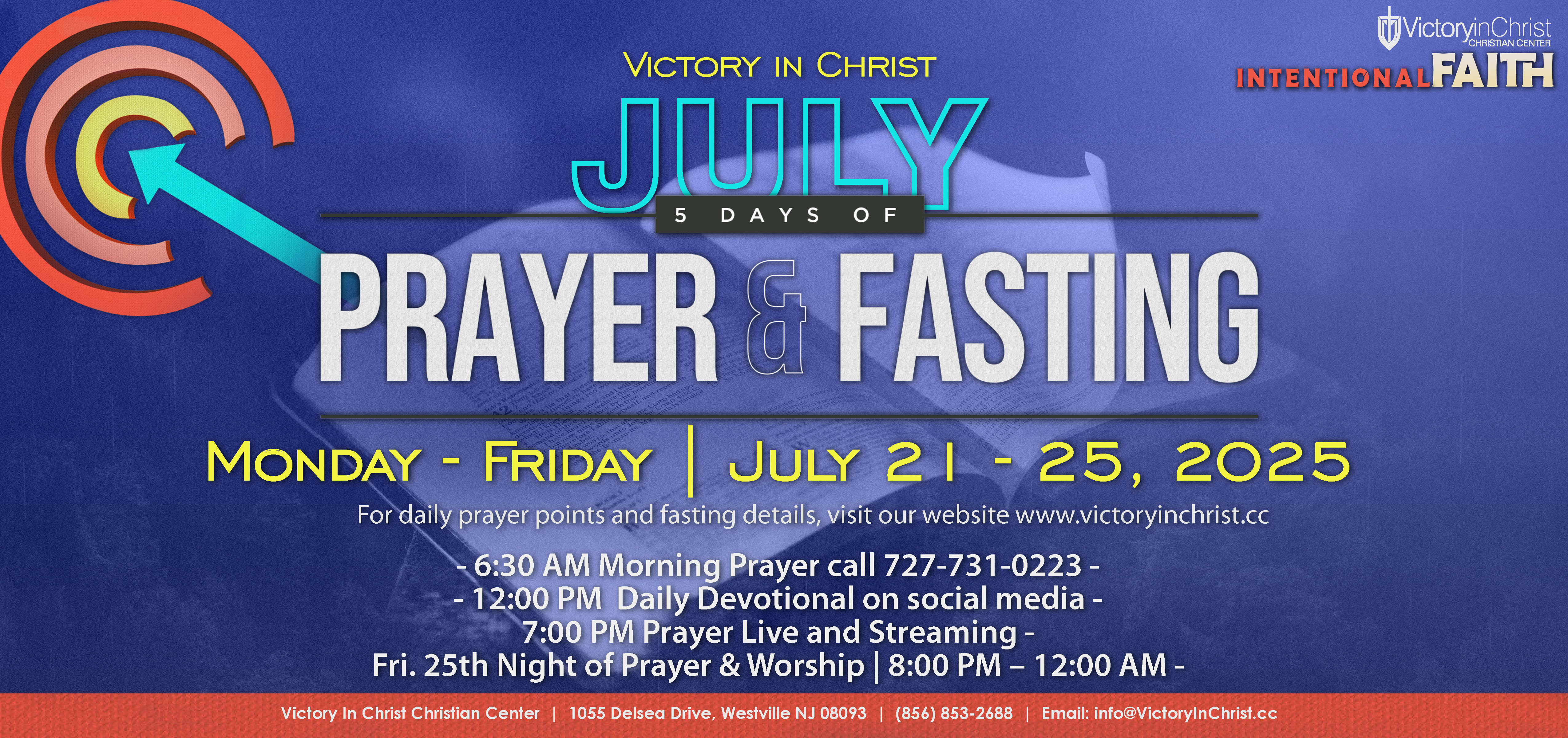 Prayer & Fasting_July 2025