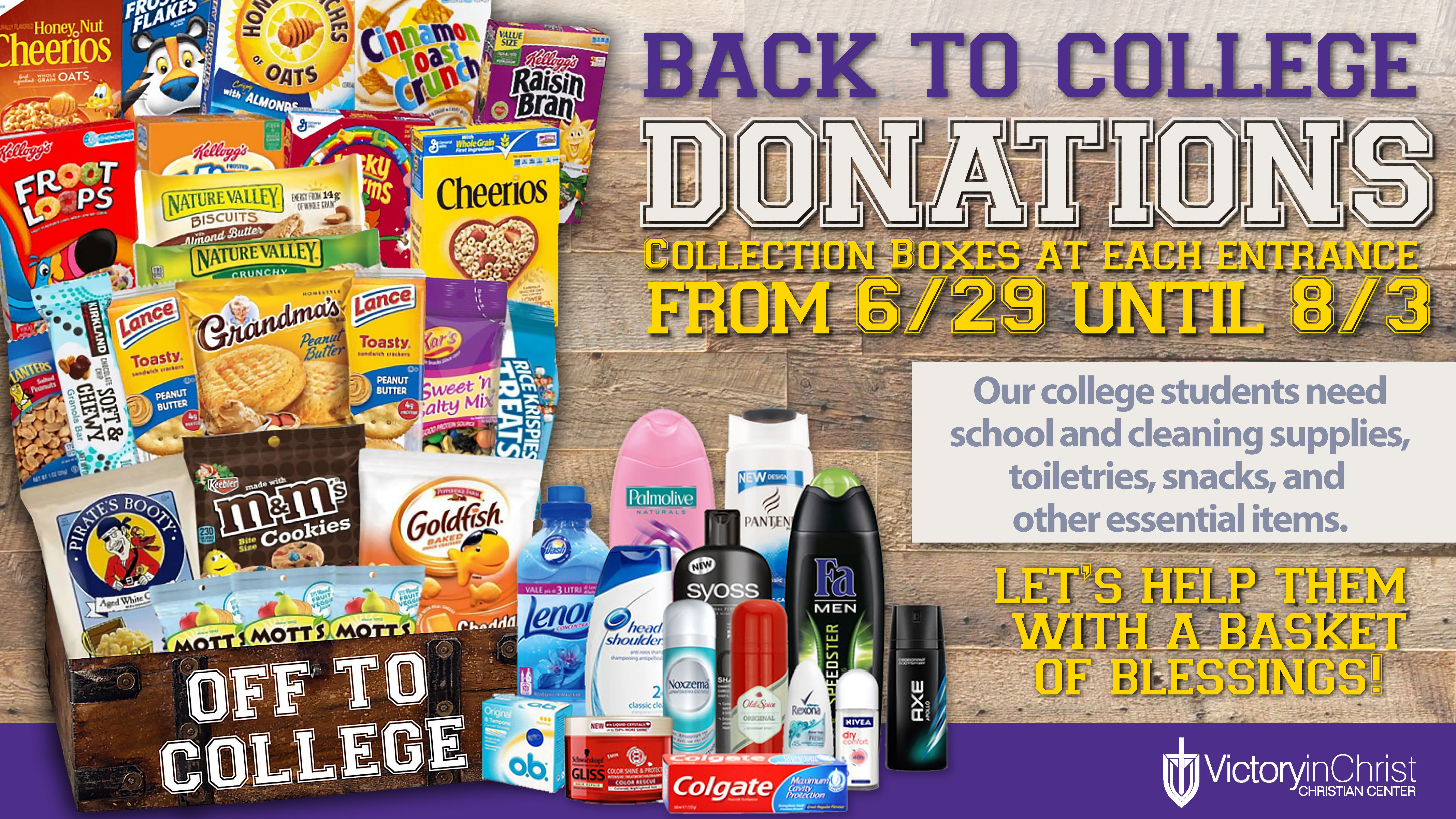 VICCC_Back to College Donation 2025