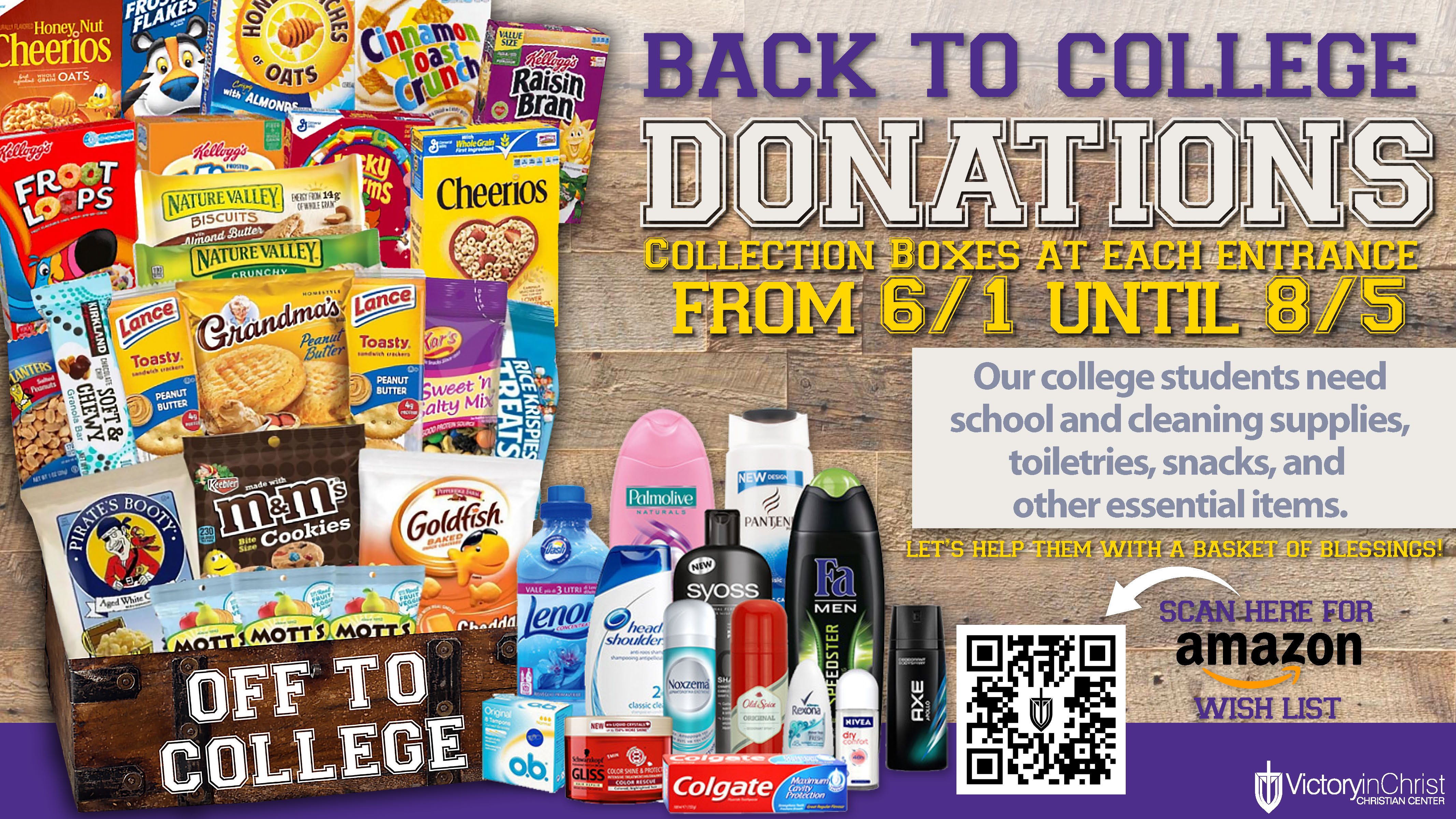 VICCC_ECAM_Back to College Donation 2026 image