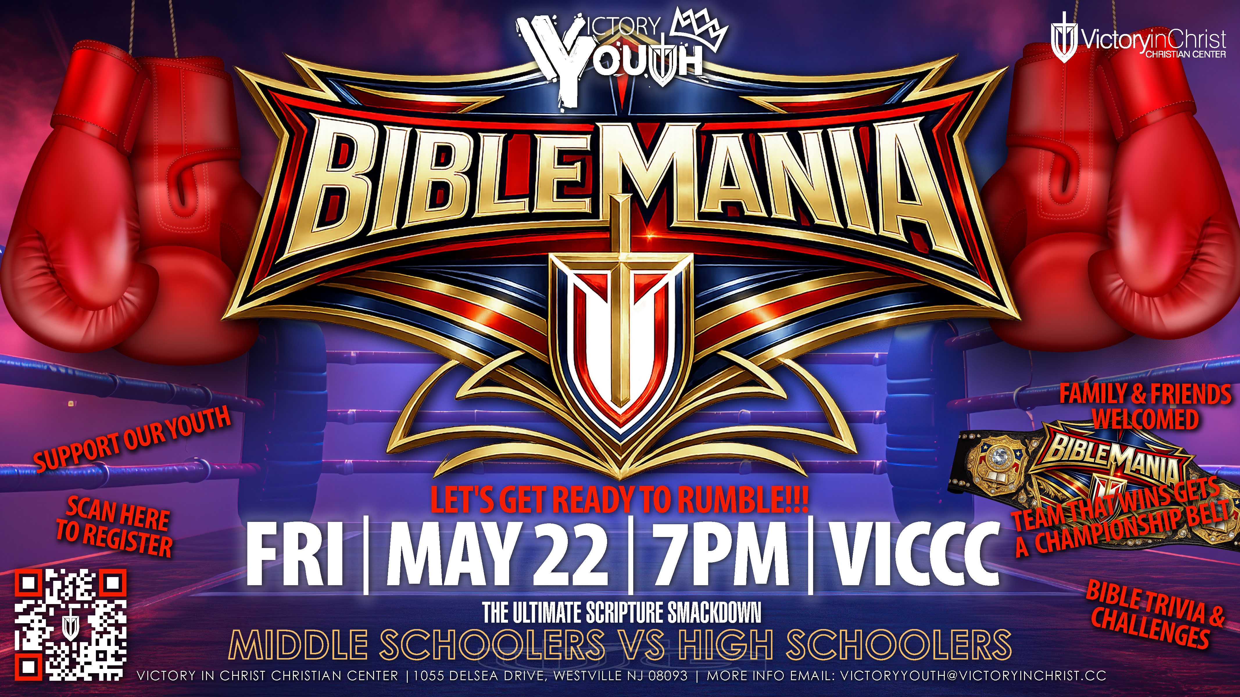 Victory In Christ Christian Center: Westville, NJ > Events