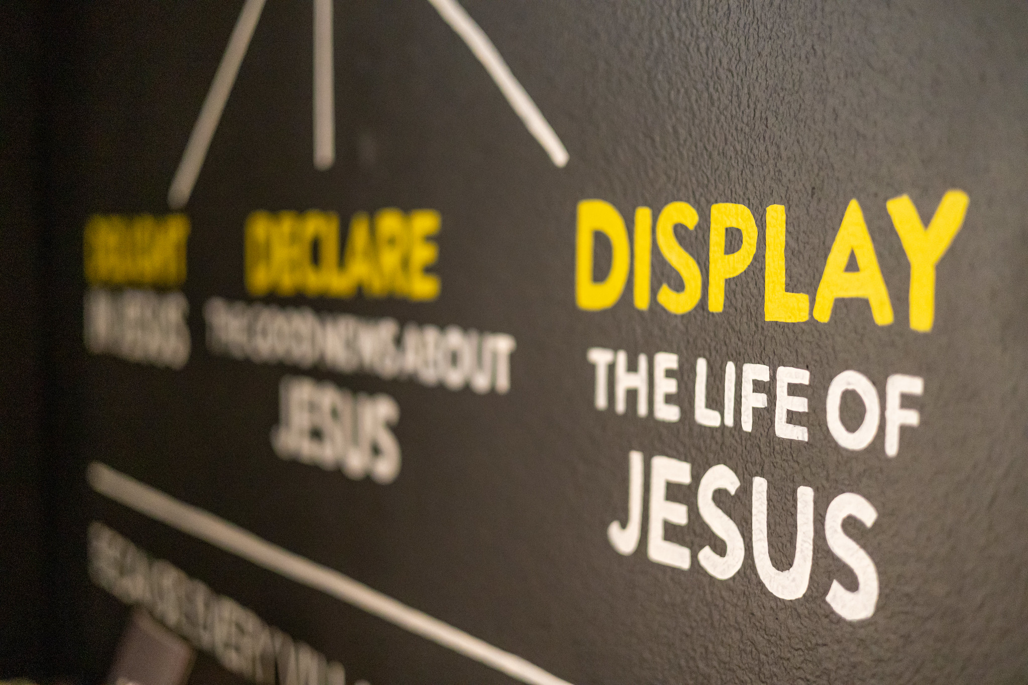 Display the life of Jesus at Village Church