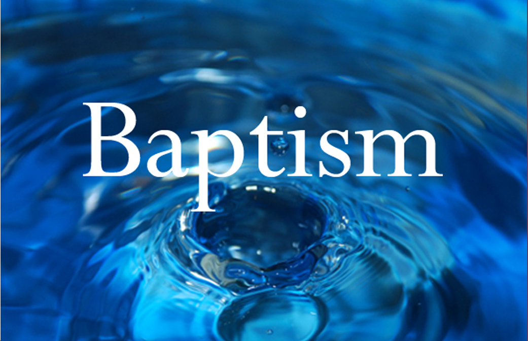 Baptism banner