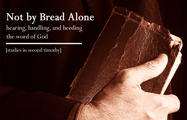 Not by Bread Alone banner