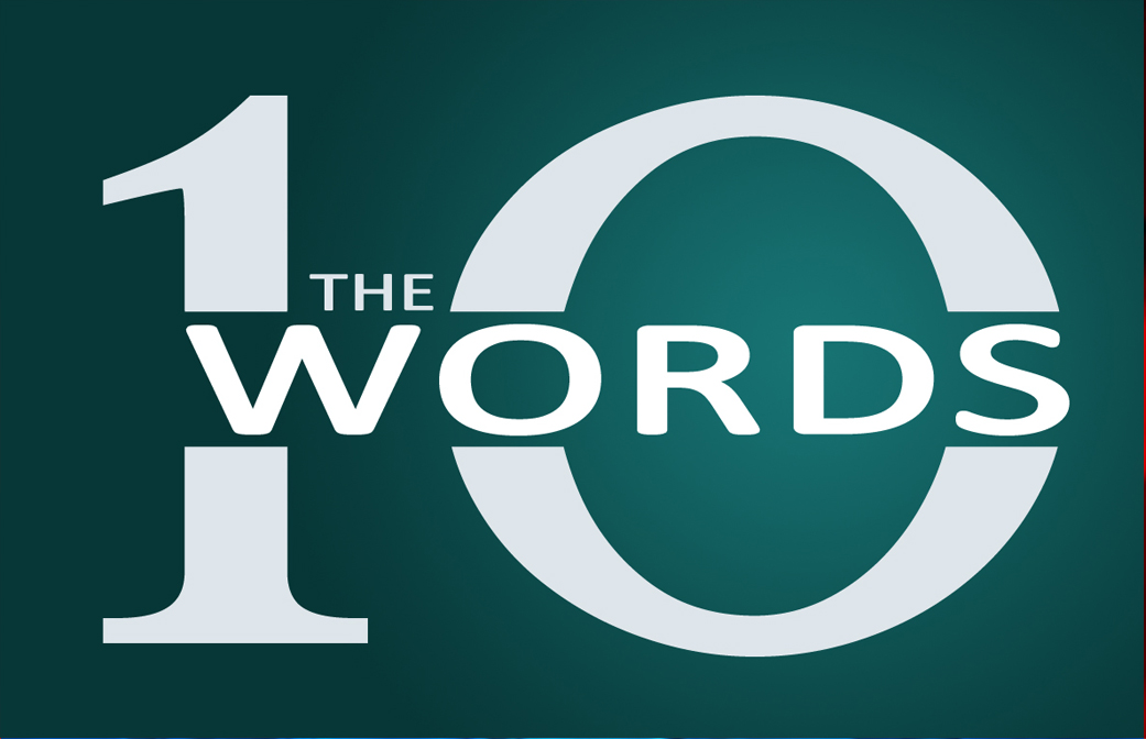 The Ten Words banner