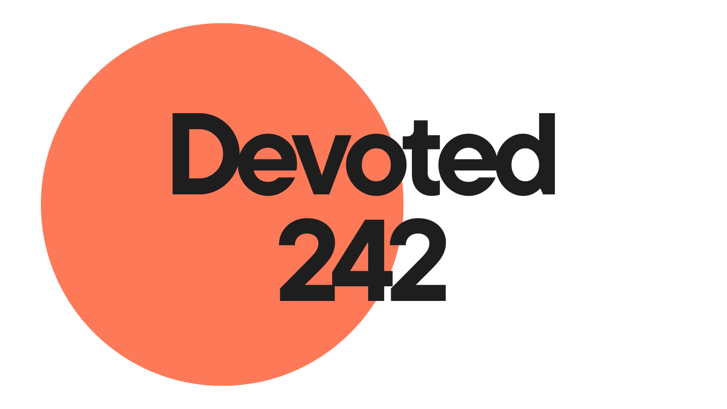 Devoted 242 banner