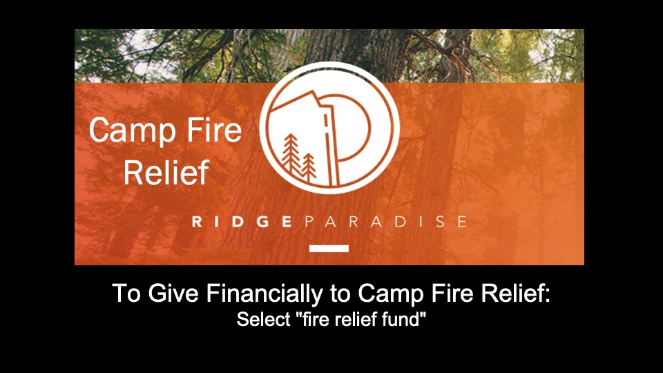 Camp Fire Relief