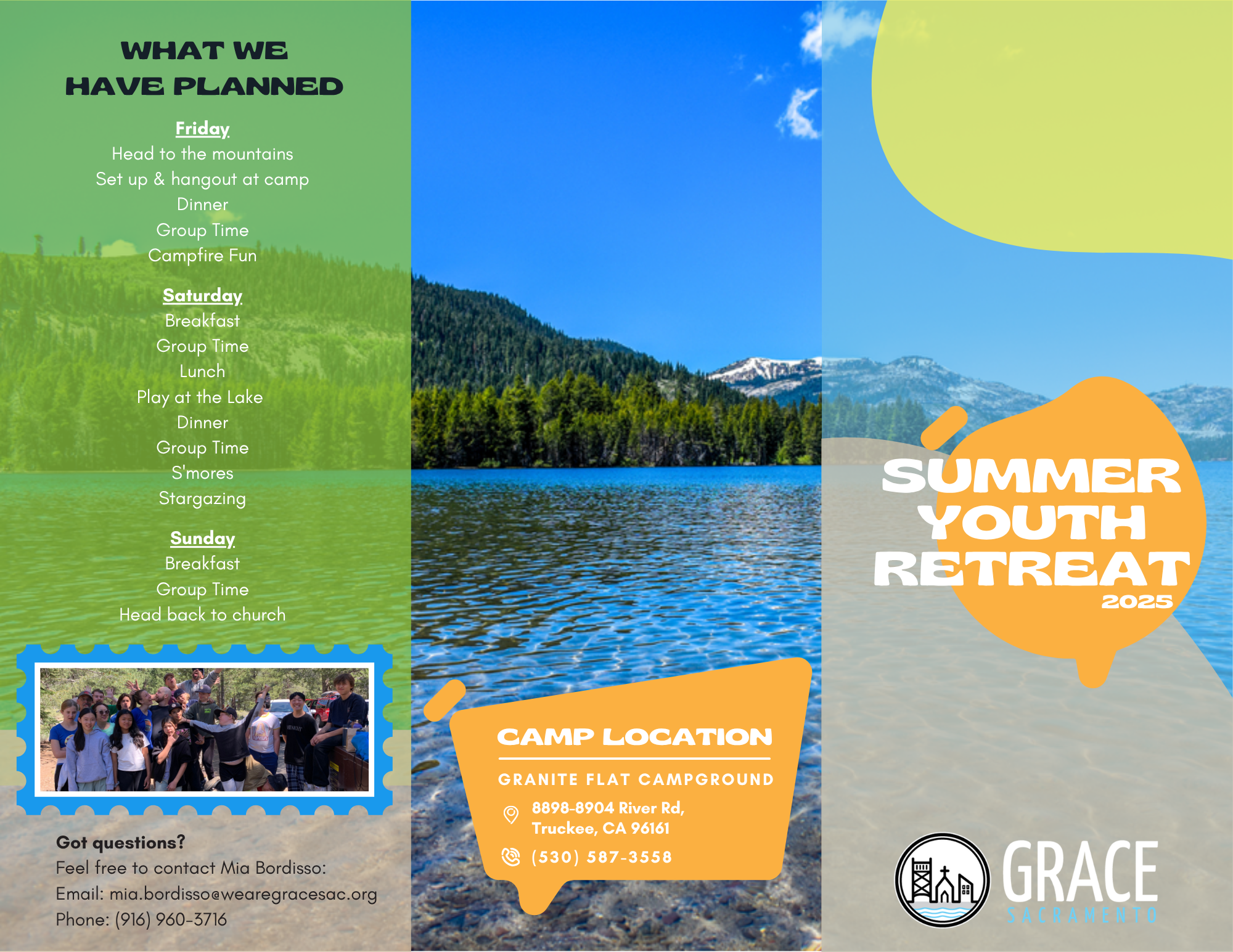 Summer Youth Retreat 2025