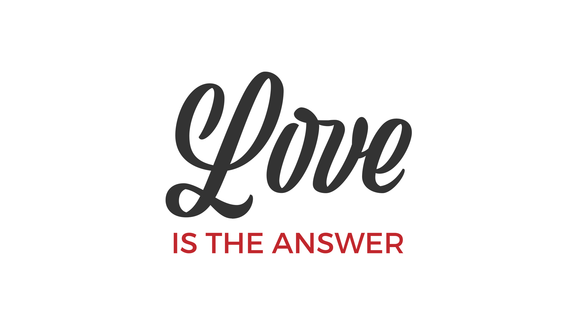 Love is the Answer Seminar Header image