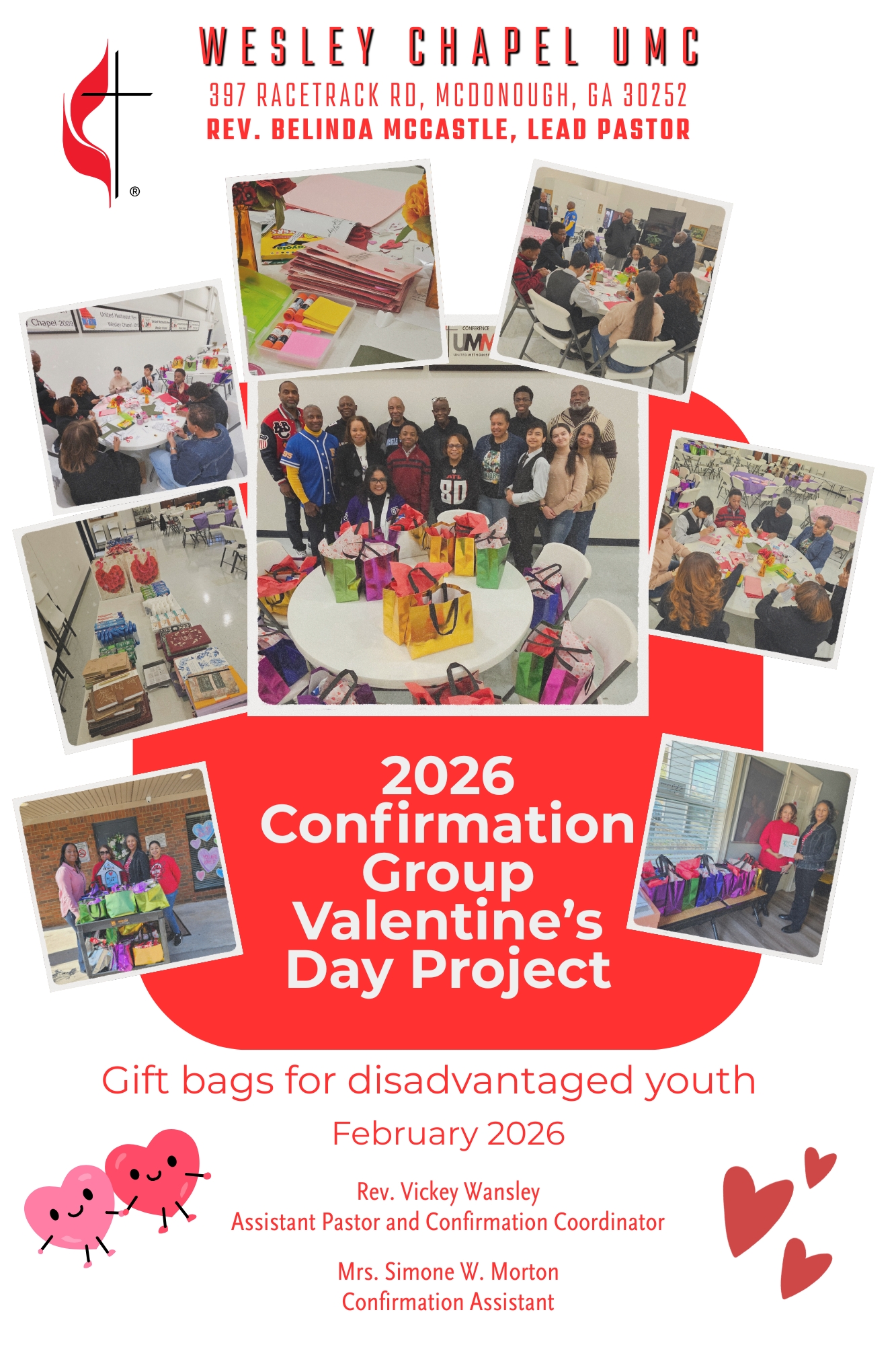 2026 Confirmands Valentine Day Project