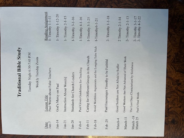 traditional Bible 