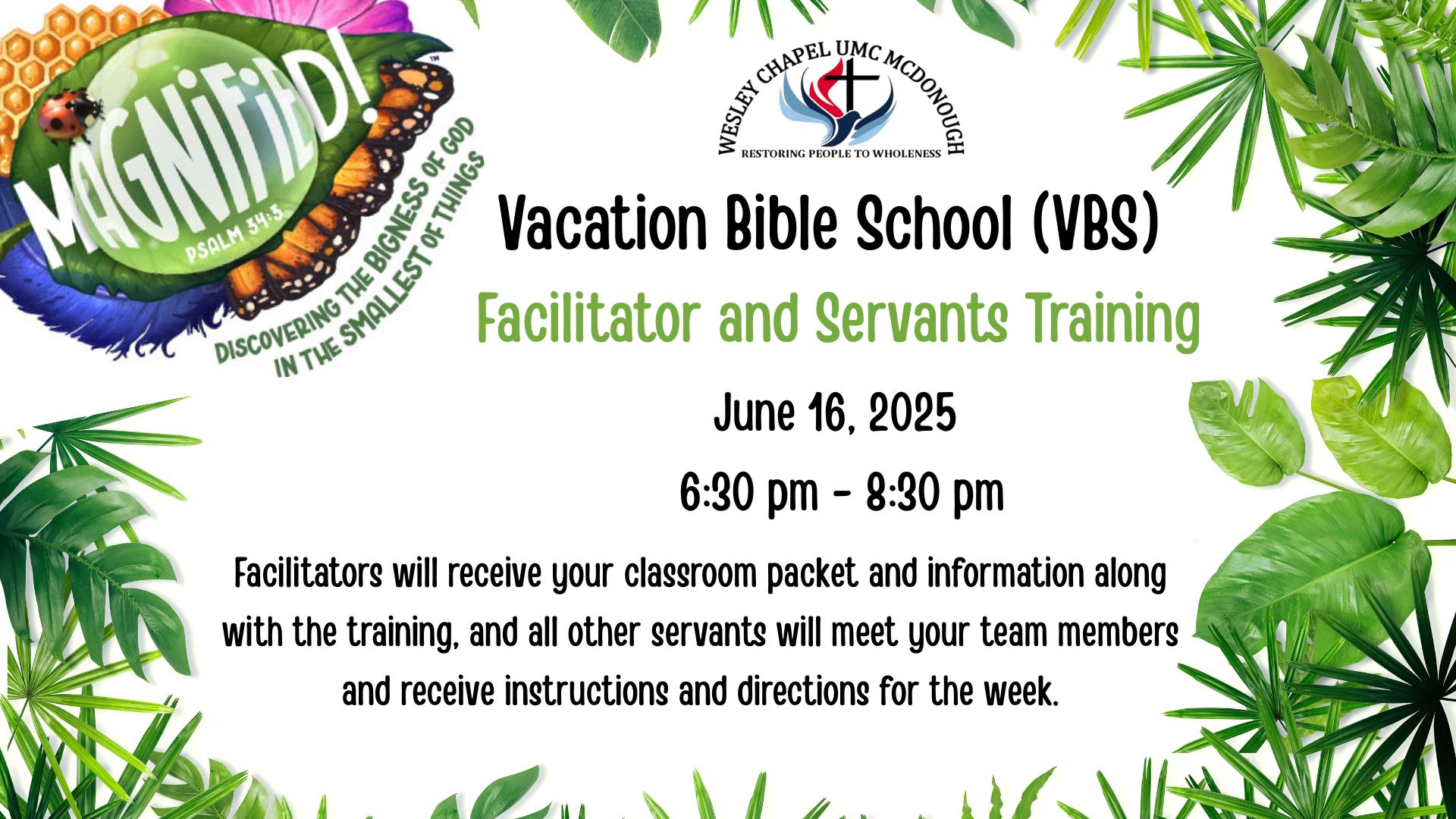 VBS Training 2025