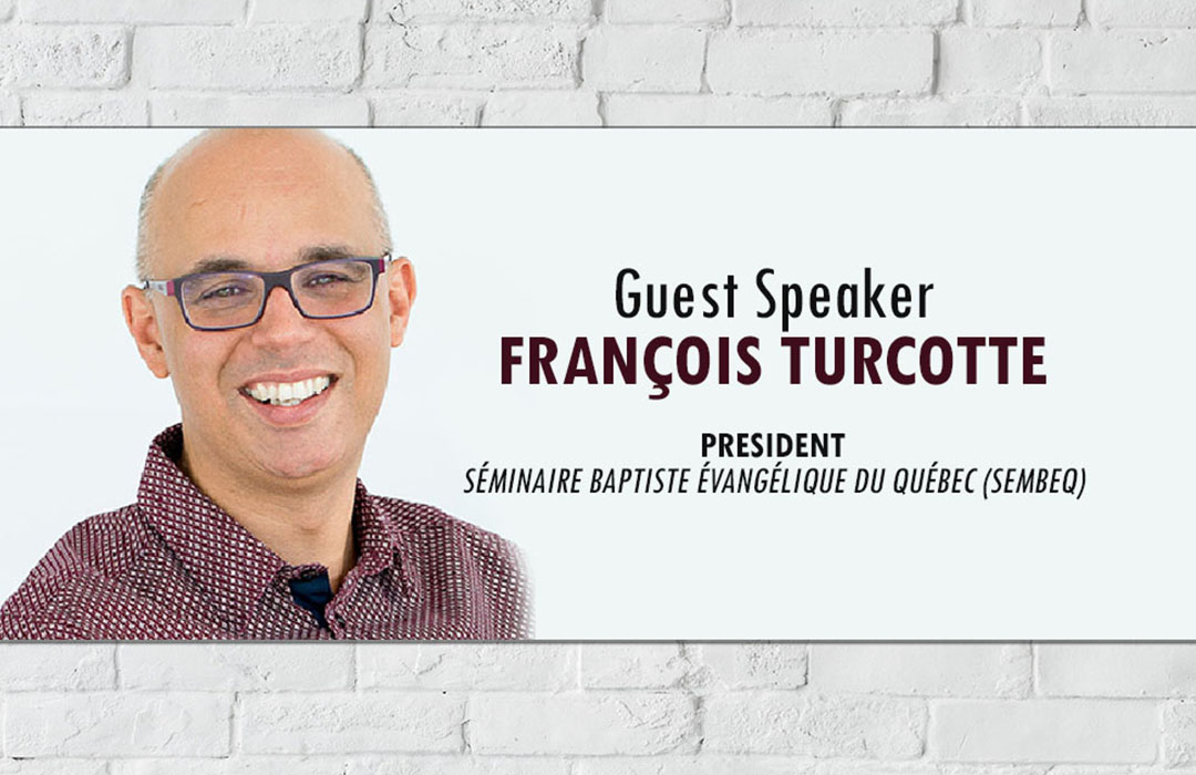 Guest Speaker - Francois Turcotte image