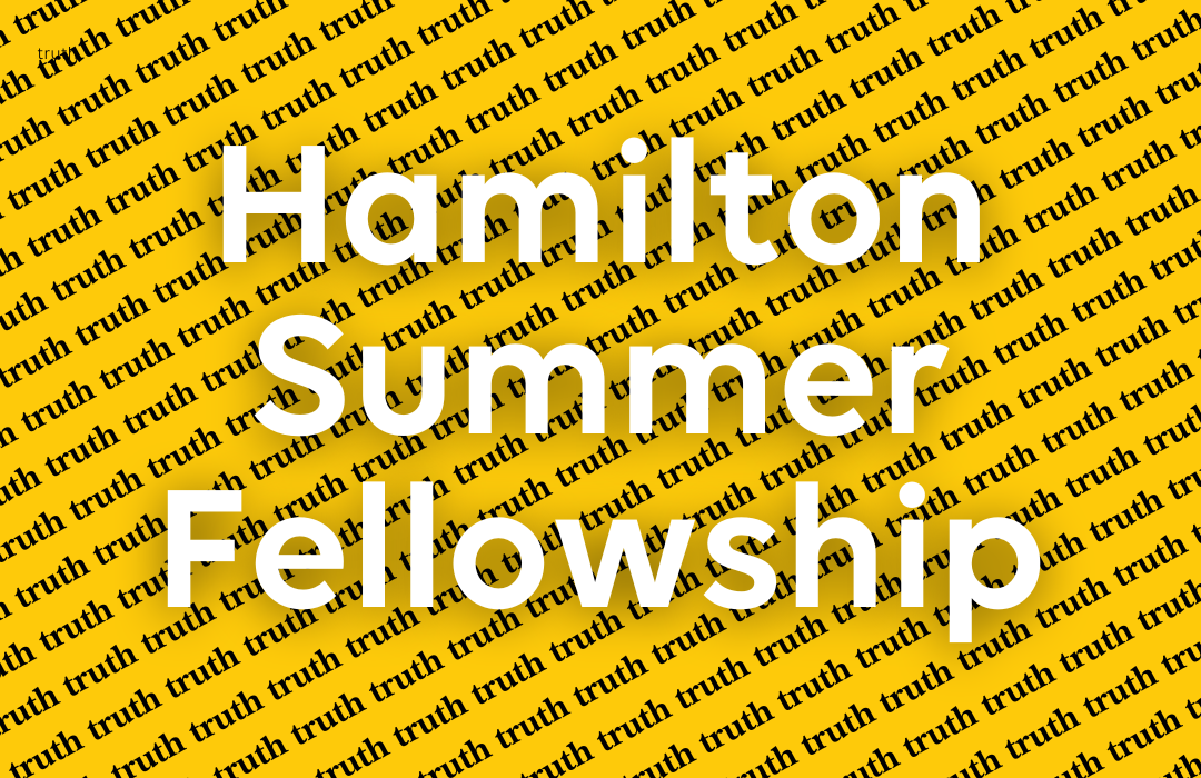 Hamilton Summer Fellowship 2023 Calendar Image image