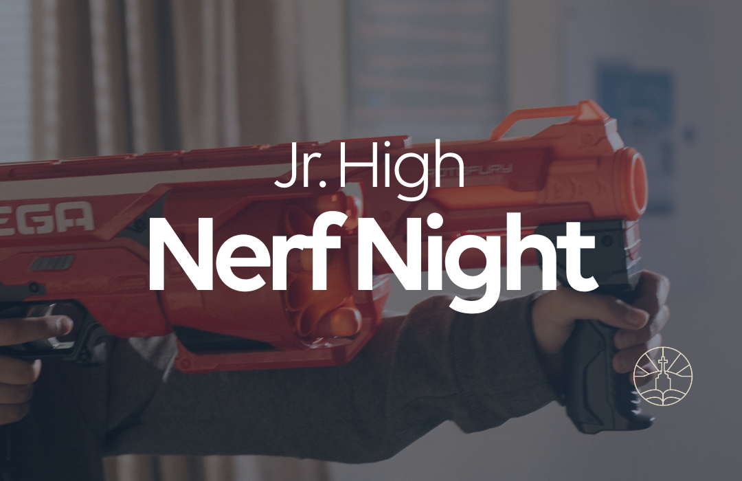 Jr High Nerf Night image