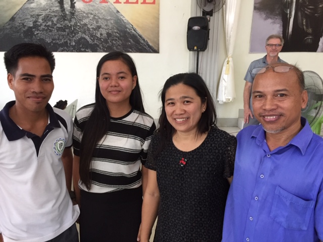 Philippines Pastor Adam, wife Benita with their two timothies, James and Grace.JPG