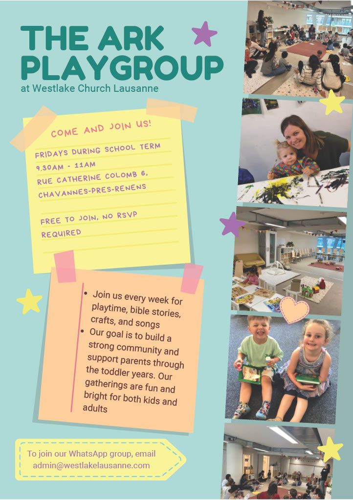 The ARK Playgroup Flyer
