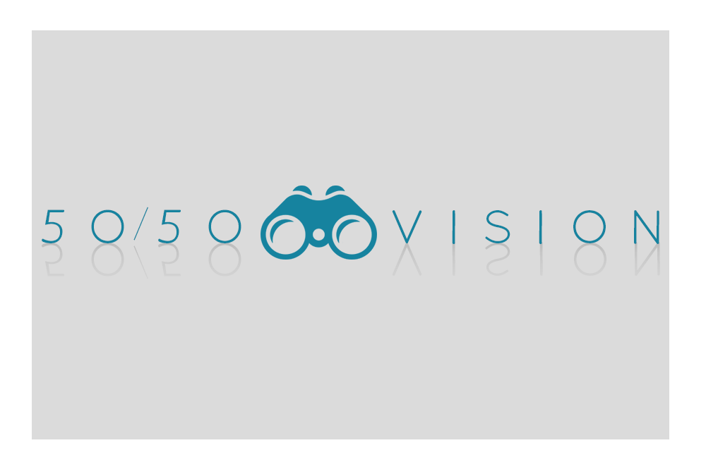 50/50 Vision banner